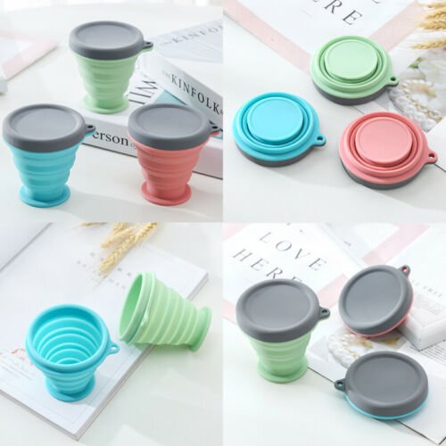 200ML Silicone Collapsible Travel Coffee Cup