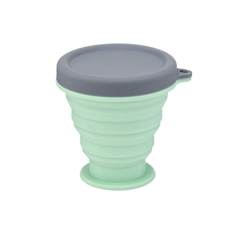 Silicone Folding Coffee Cup on table